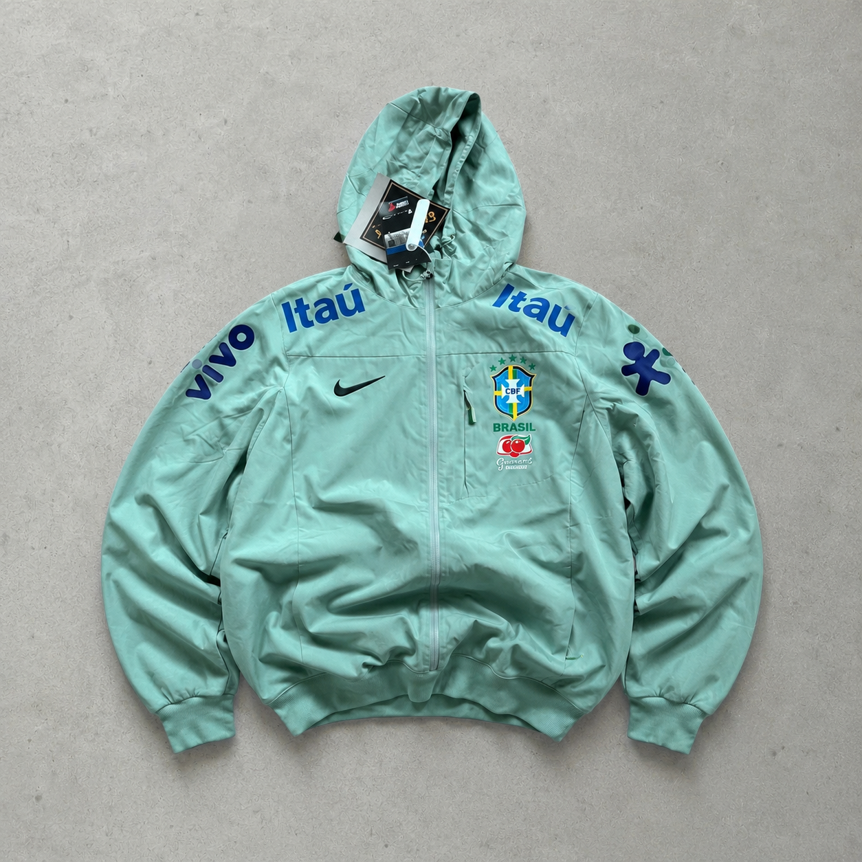 Brazil Nike Jacket Mintgrün Rare (Size M)