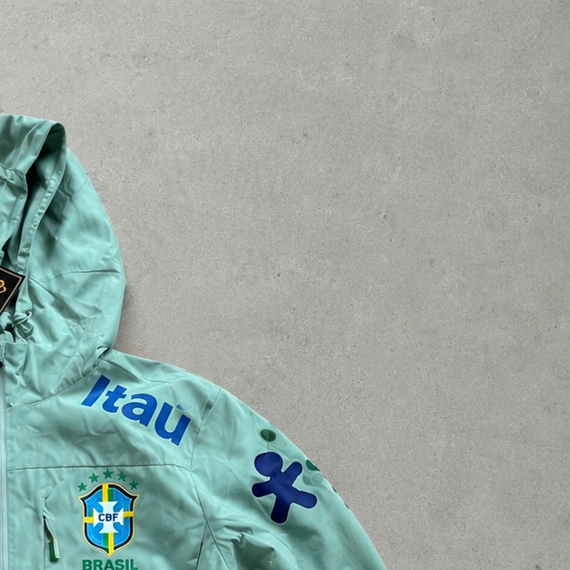 Brazil Nike Jacket Mintgrün Rare (Size M)