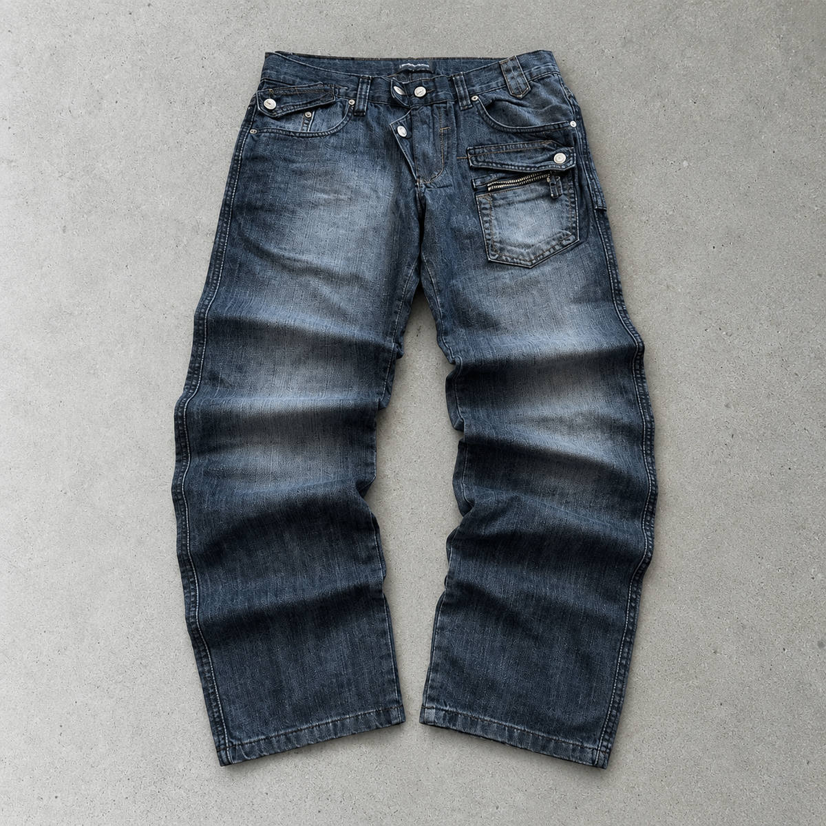 Y2K Armani Jeans Jeans Navy Limited (W34 | DE 50)