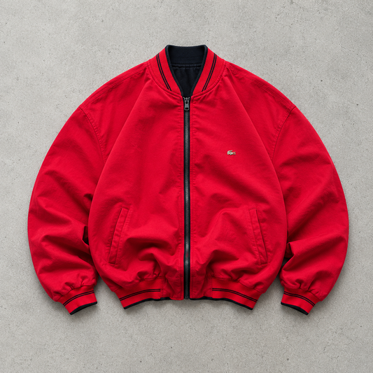 Lacoste Jacket Red / Navy Limited (M)