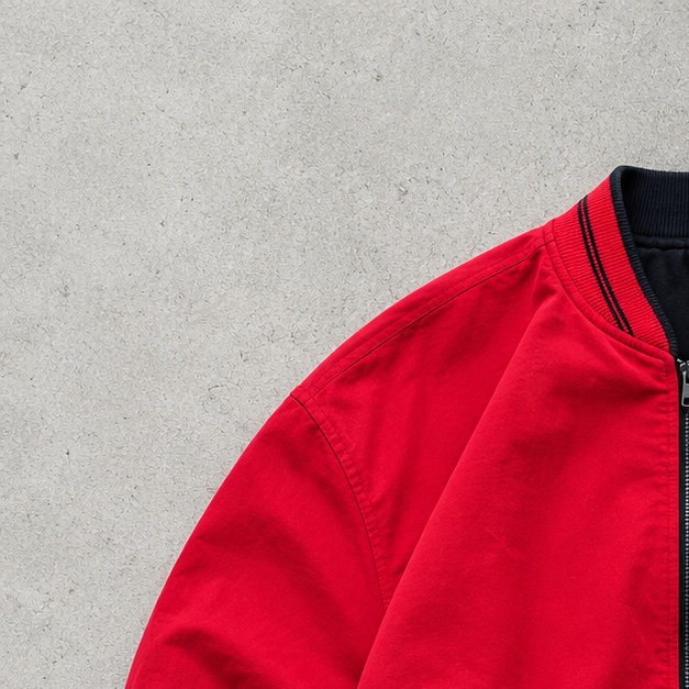 Lacoste Jacket Red / Navy Limited (M)
