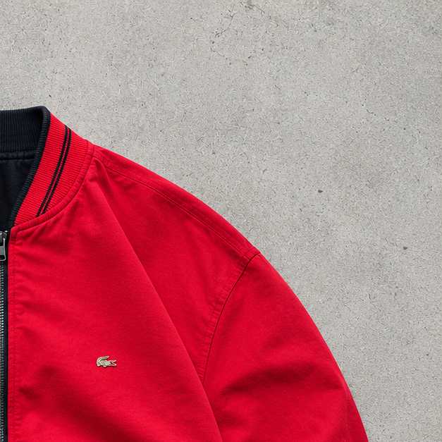 Lacoste Jacket Red / Navy Limited (M)