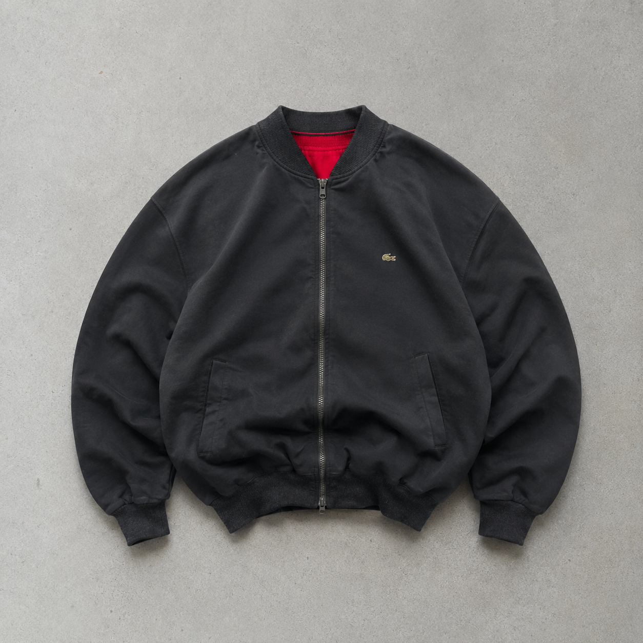 Lacoste Jacket Red / Navy Limited (M)