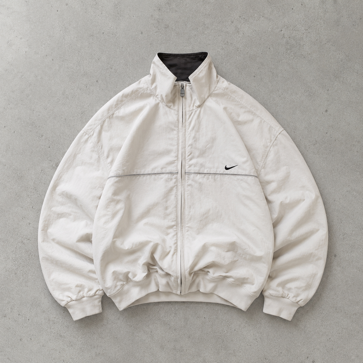 Vintage Nike Jacket White, Cream Rare (M)