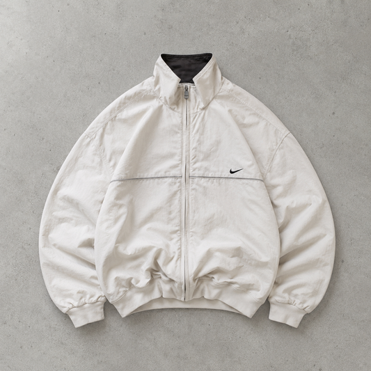 Vintage Nike Jacket White, Cream Rare (M)