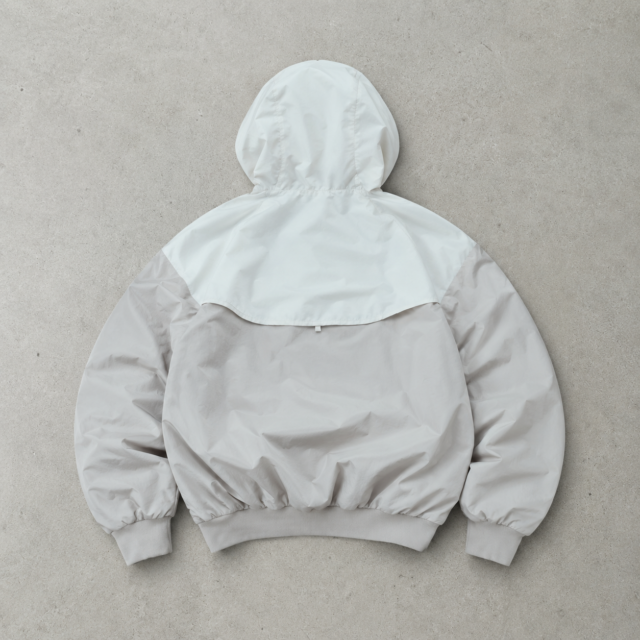 Nike Jacket White, Grey Rare (Size S)