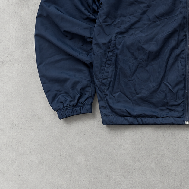 Nike Windbreaker Marineblau Rare Stitched Logo (L)