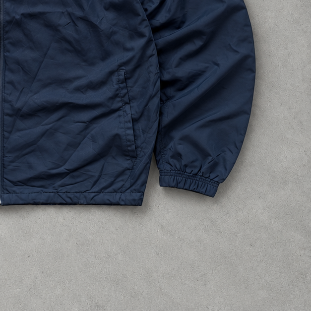 Nike Windbreaker Marineblau Rare Stitched Logo (L)