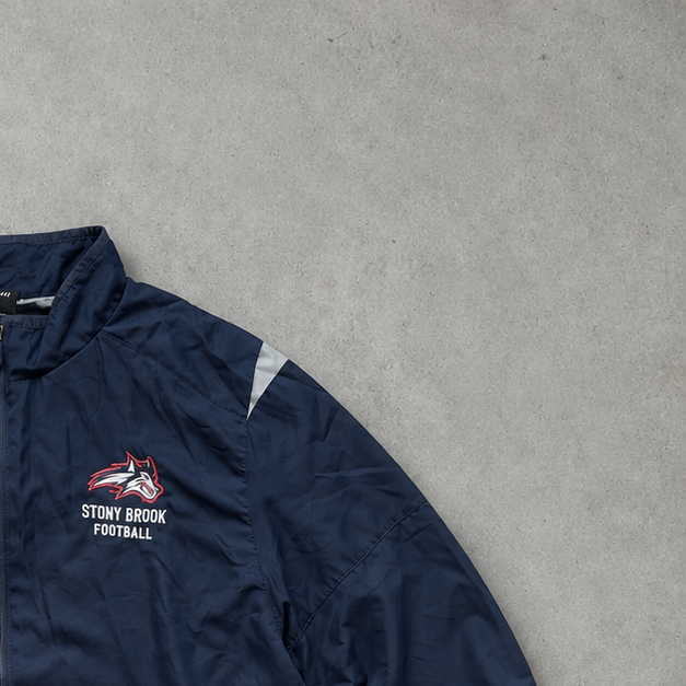 Nike Windbreaker Marineblau Rare Stitched Logo (L)