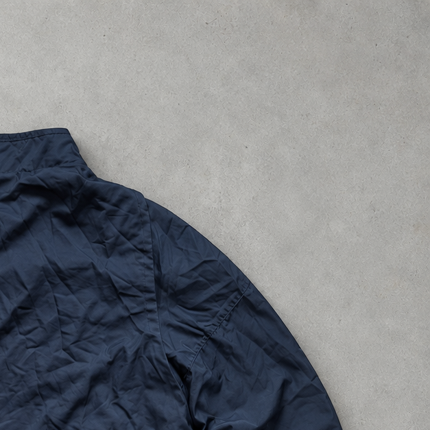 Nike Windbreaker Marineblau Rare Stitched Logo (L)