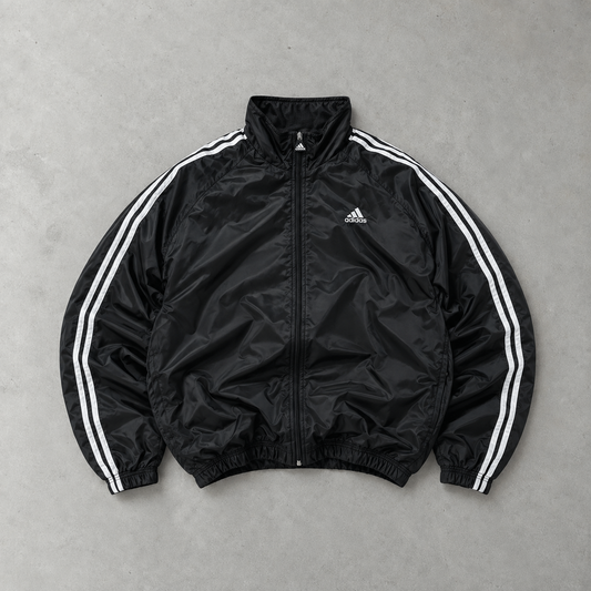 Veste de survêtement Adidas vintage noire rare (S)
