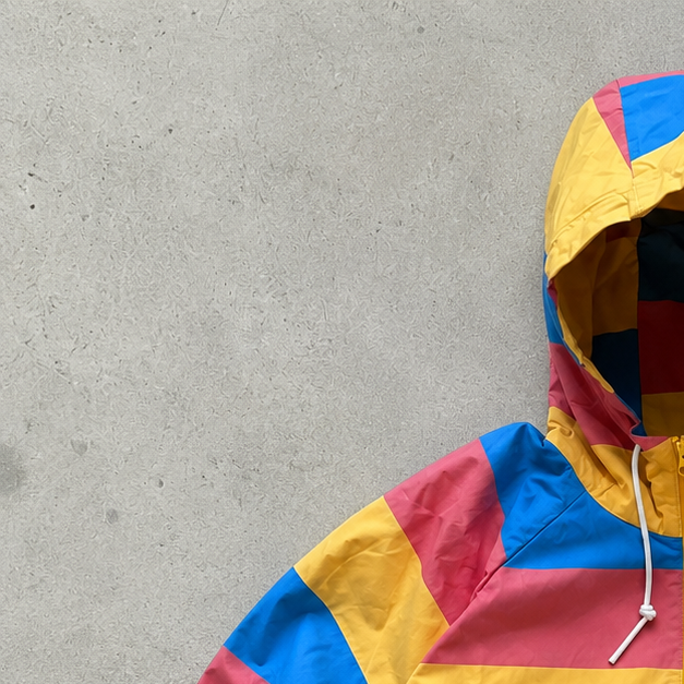 Nike Windbreaker Korallenrot, Yellow Limited (M)