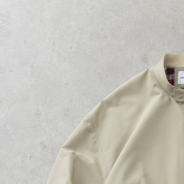 Lacoste Bomber Jacket Beige Limited (S)