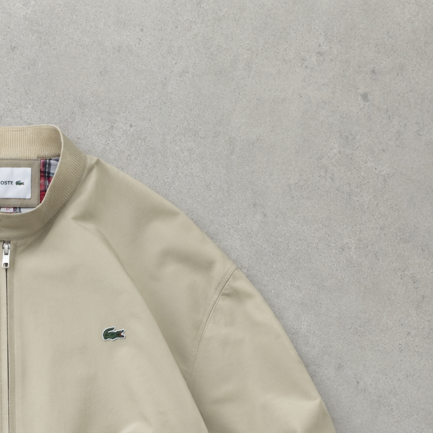 Lacoste Bomber Jacket Beige Limited (S)