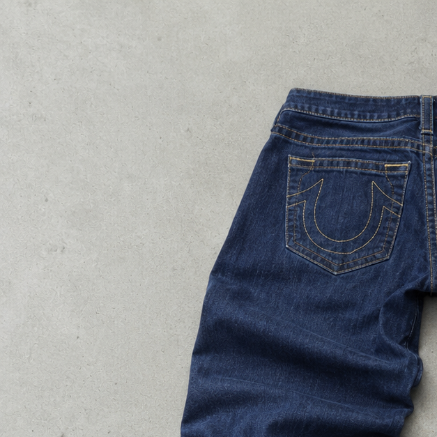 Y2K True Religion Bootcut Jeans Navy Rare (W31 | DE 46)