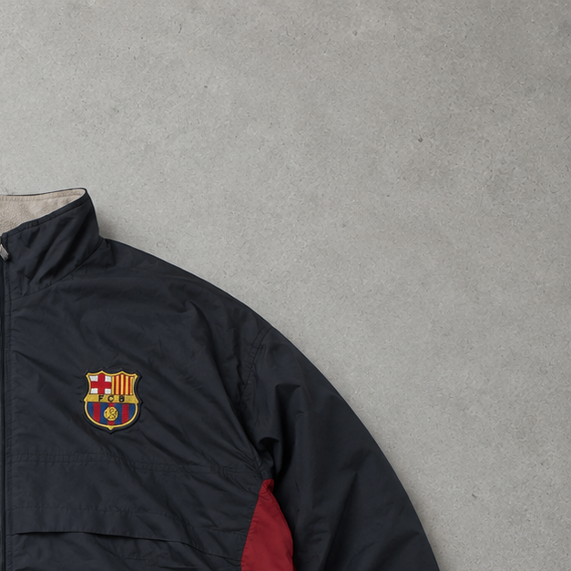 FC Barcelona Nike Jacket Rot Rare (Size XL)