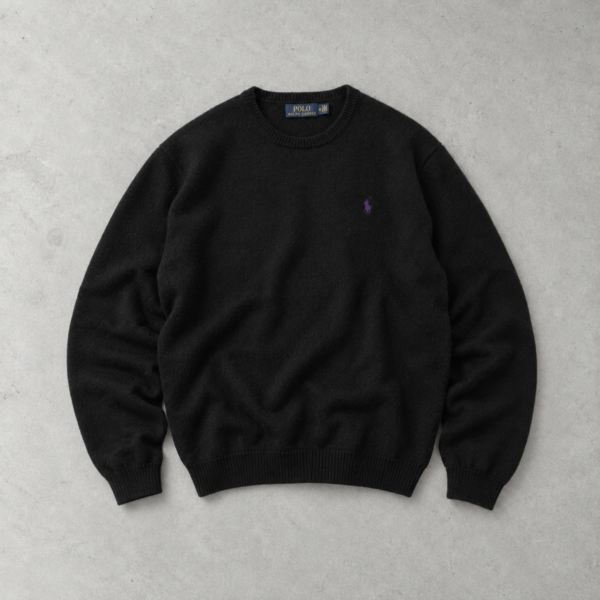 Ralph Lauren Sweater Schwarz Rare (M)