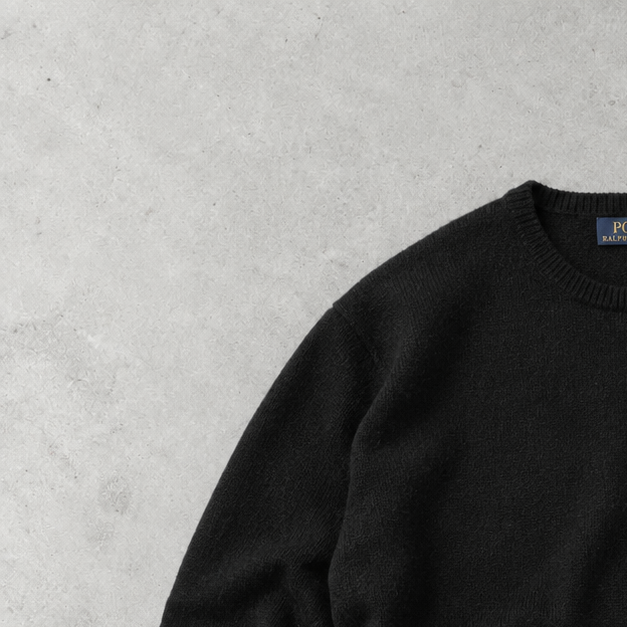 Ralph Lauren Sweater Schwarz Rare (M)