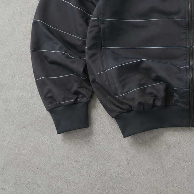 Vintage Nike Track Jacket Black, White Limited (M)