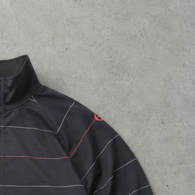 Vintage Nike Track Jacket Black, White Limited (M)