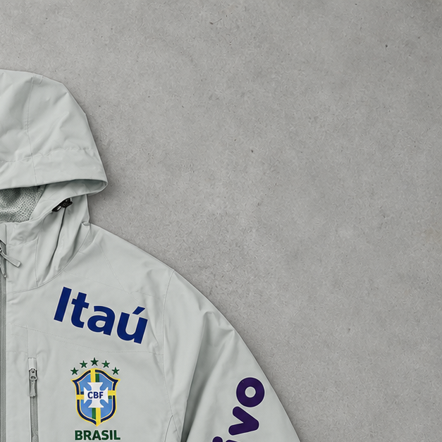 Brasilien Nike Windbreaker Mintgrün Limited (S)