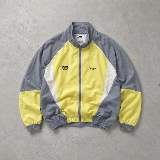 Nike Jacket Grey, Yellow Rare (M)