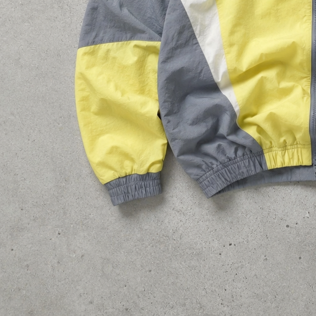 Nike Jacket Grey, Yellow Rare (M)