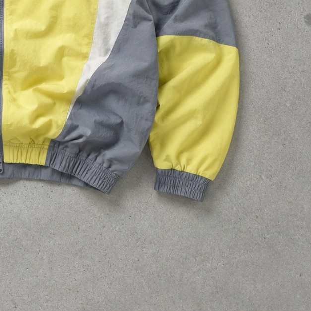 Nike Jacket Grey, Yellow Rare (M)