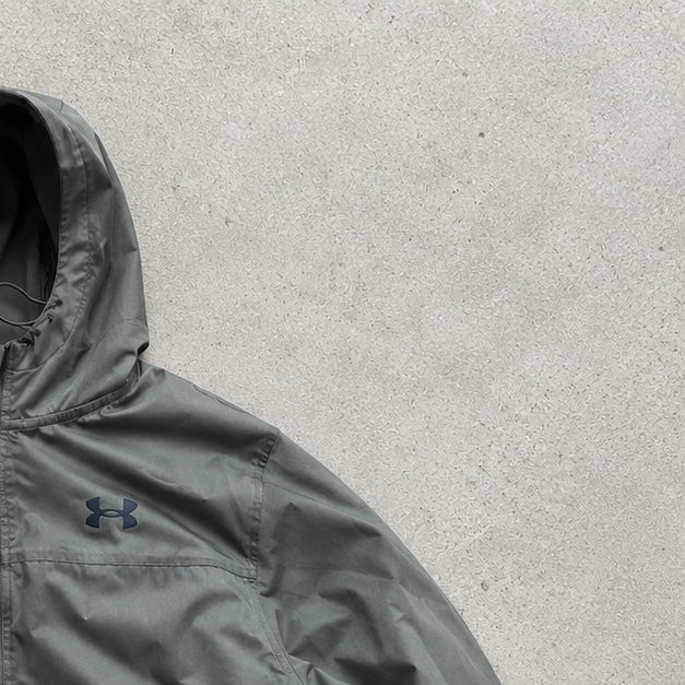 Under Armour Jacket Khaki / Dunkelgrün Limited (L)