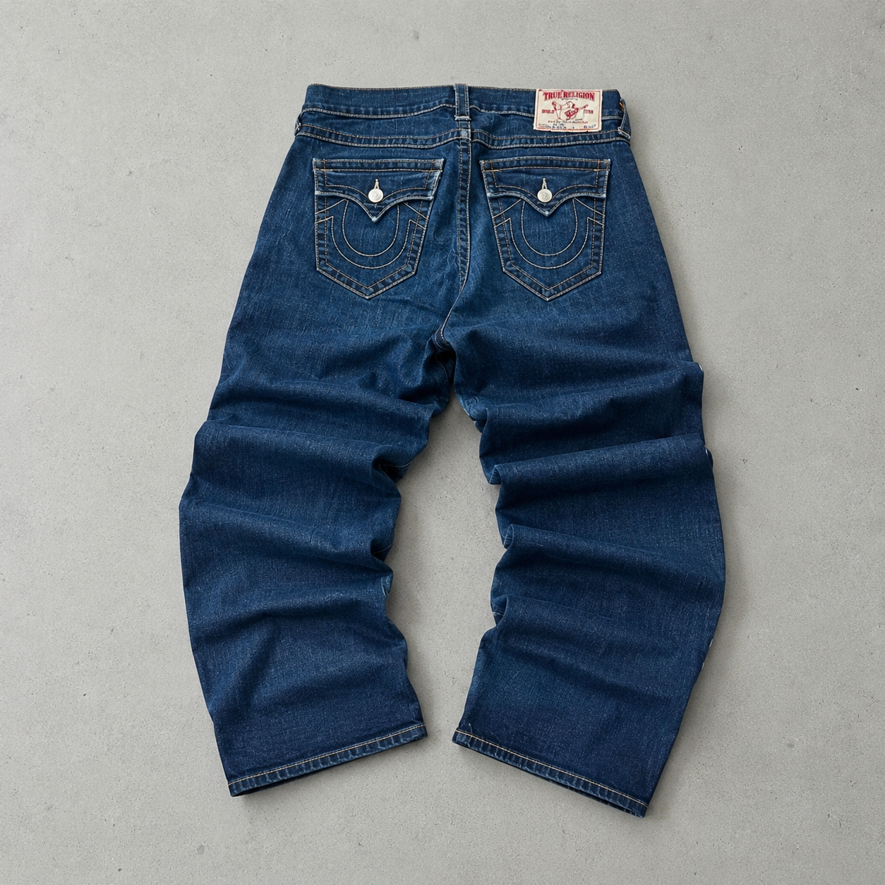 Y2K True Religion Bootcut Jeans Navy Limited (L)