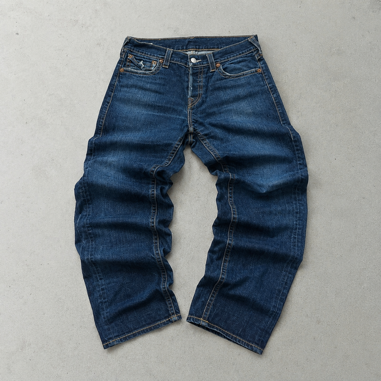 Y2K True Religion Bootcut Jeans Navy Limited (L)