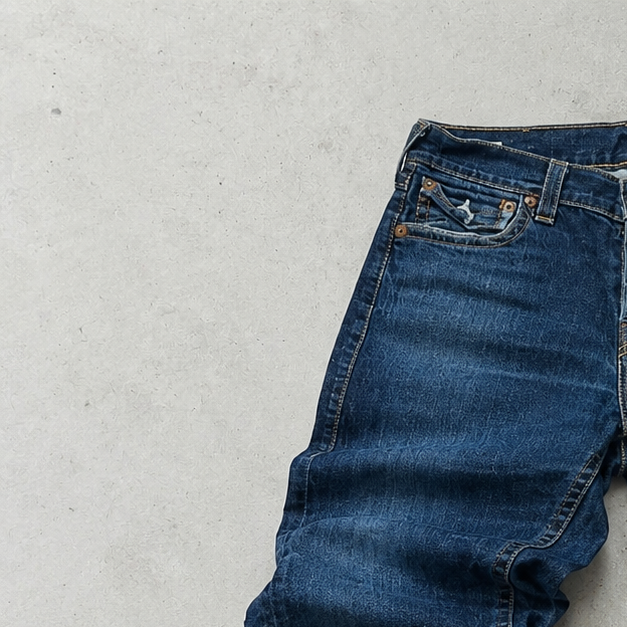Y2K True Religion Bootcut Jeans Navy Limited (L)