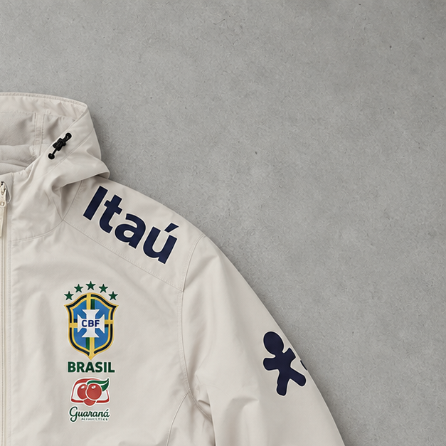Brasilien Nike Jacket Creme Limited (M)