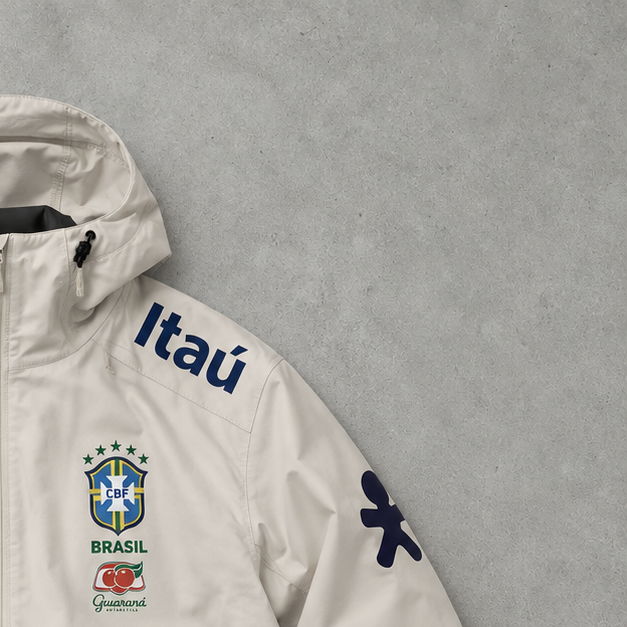 Brasilien Nike Jacket Creme Limited (M)