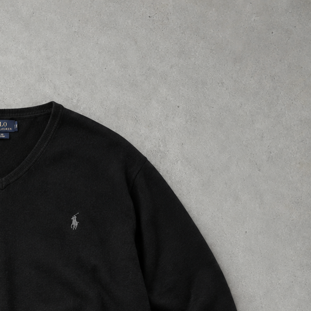 Polo Ralph Lauren Sweater Schwarz Rare (XXL)