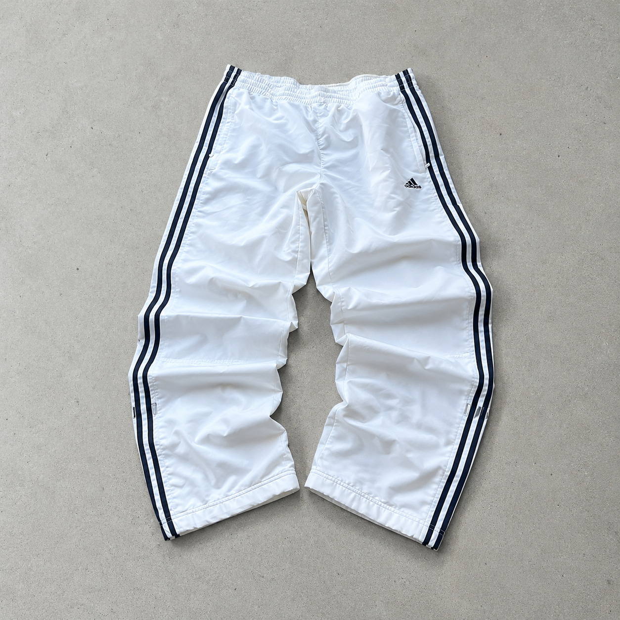 ADIDAS Track Pants White / Black Limited (S)