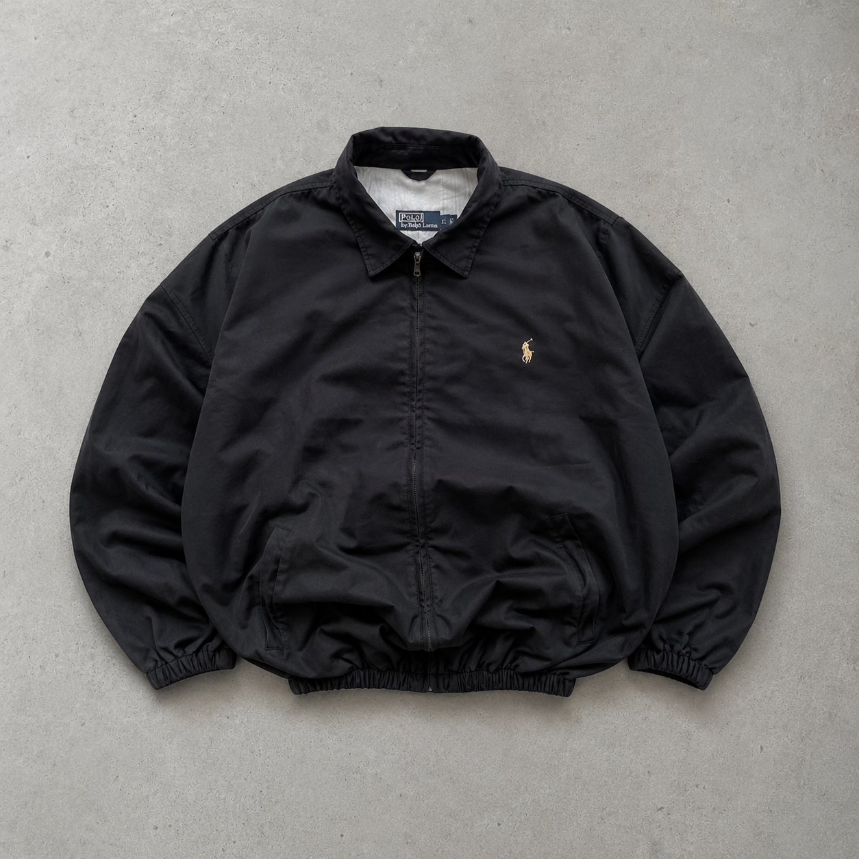 Ralph Lauren Harrington Jacket Black Rare (L)