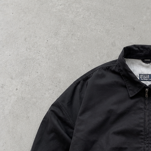 Ralph Lauren Harrington Jacket Black Rare (L)