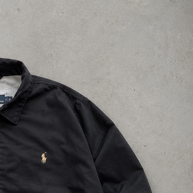 Ralph Lauren Harrington Jacket Black Rare (L)