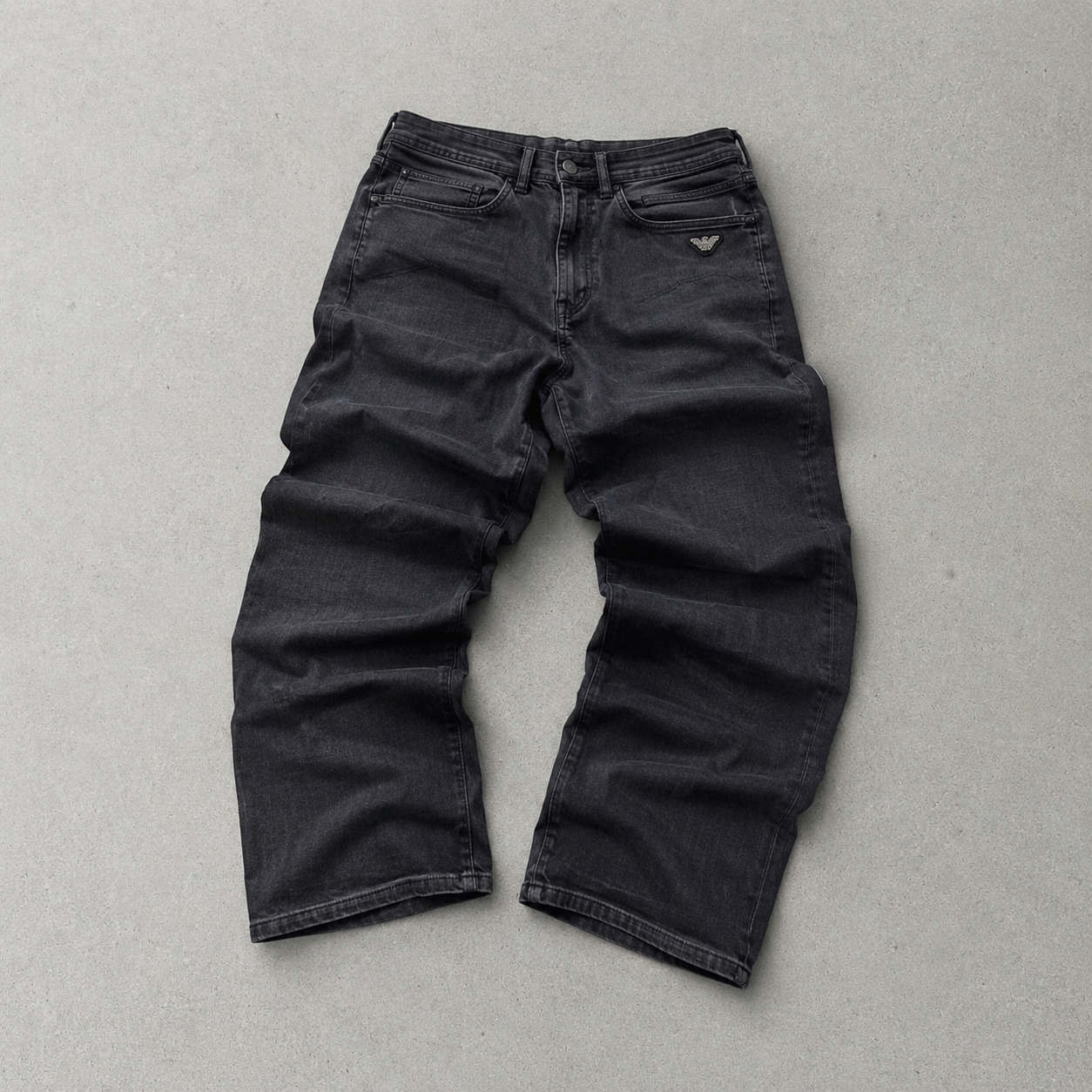 Armani Jeans Denim Pants Black Rare (S)