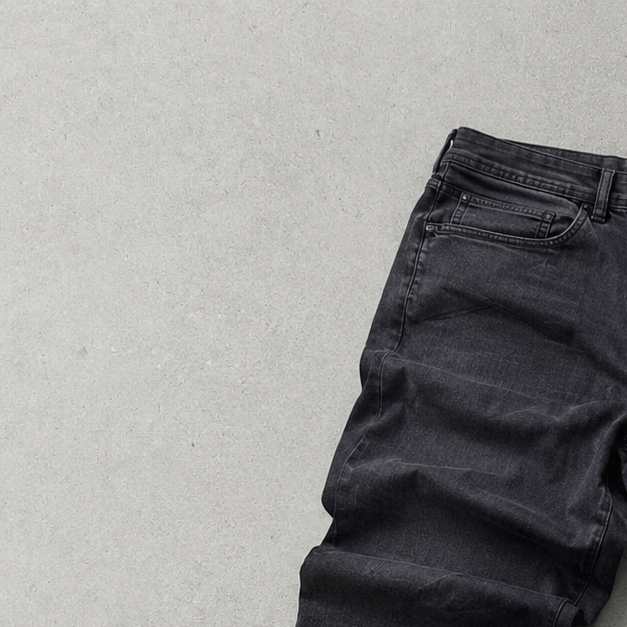 Armani Jeans Denim Pants Black Rare (S)