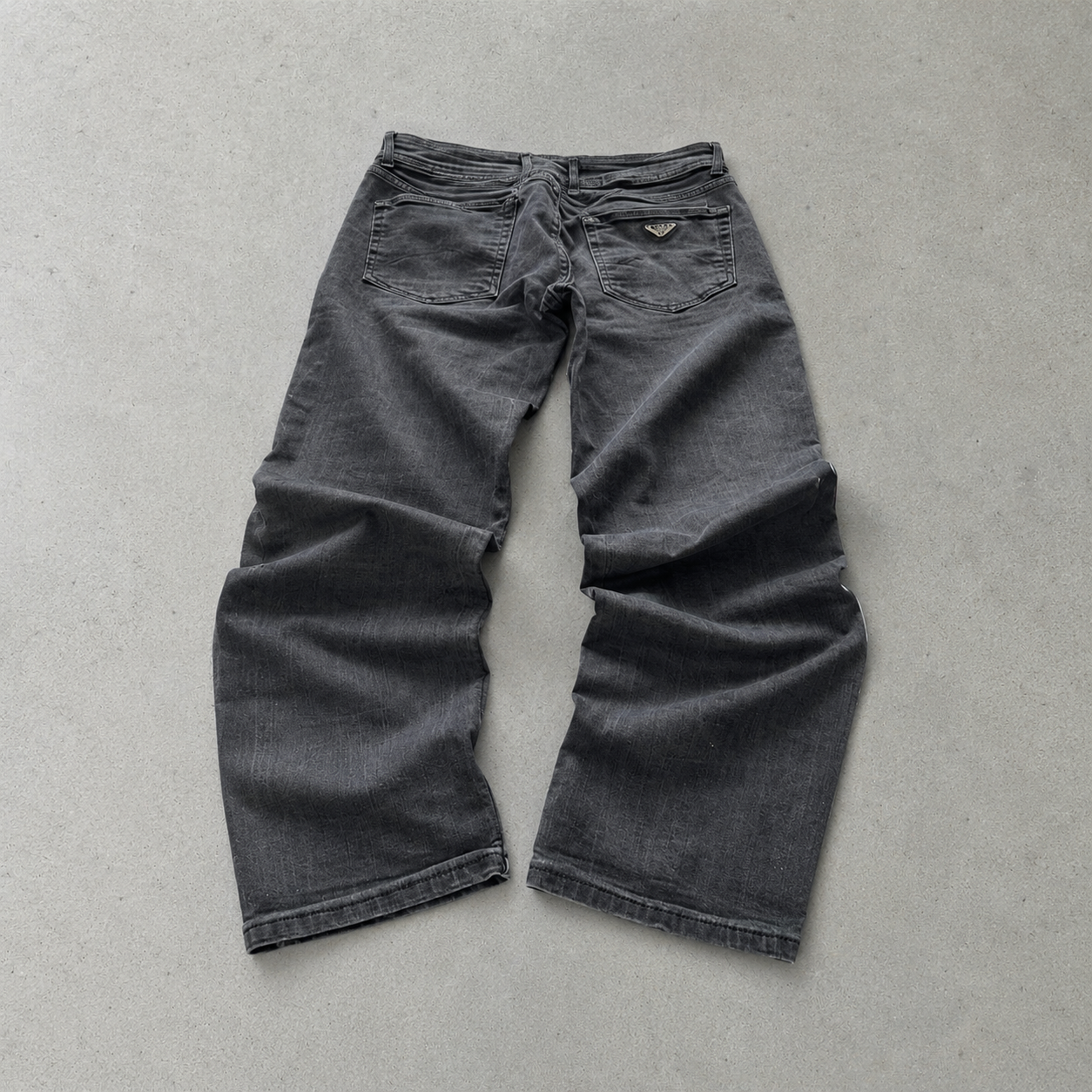 Armani Jeans Denim Pants Black Rare (S)