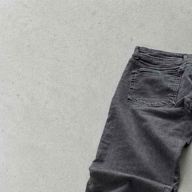 Armani Jeans Denim Pants Black Rare (S)