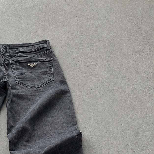 Armani Jeans Denim Pants Black Rare (S)