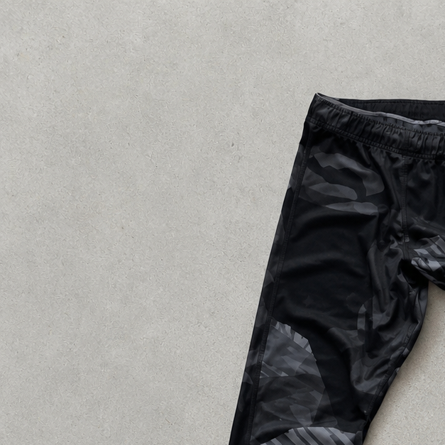 Nike Running Leggings Schwarz, Grau Rare (M)