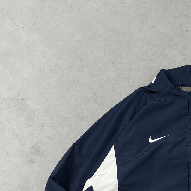 PSG Y2K Nike Windbreaker Marineblau Rare (L)