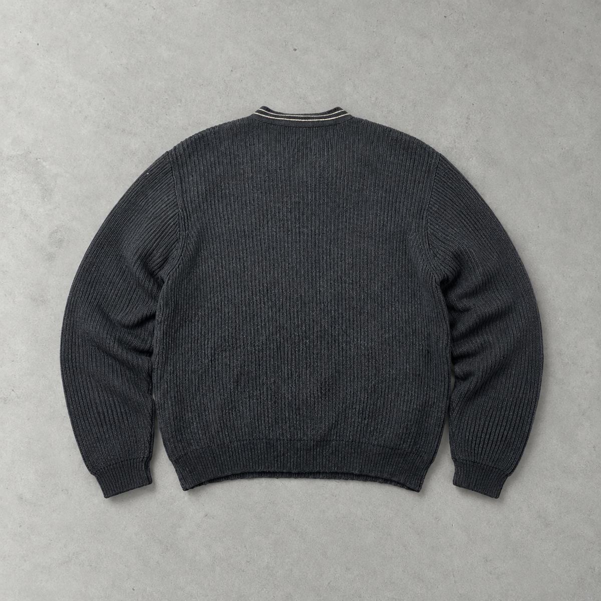 Ralph Lauren V-Neck Sweater Grau Rare (XXL)