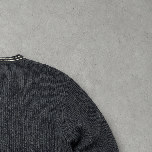 Ralph Lauren V-Neck Sweater Grau Rare (XXL)