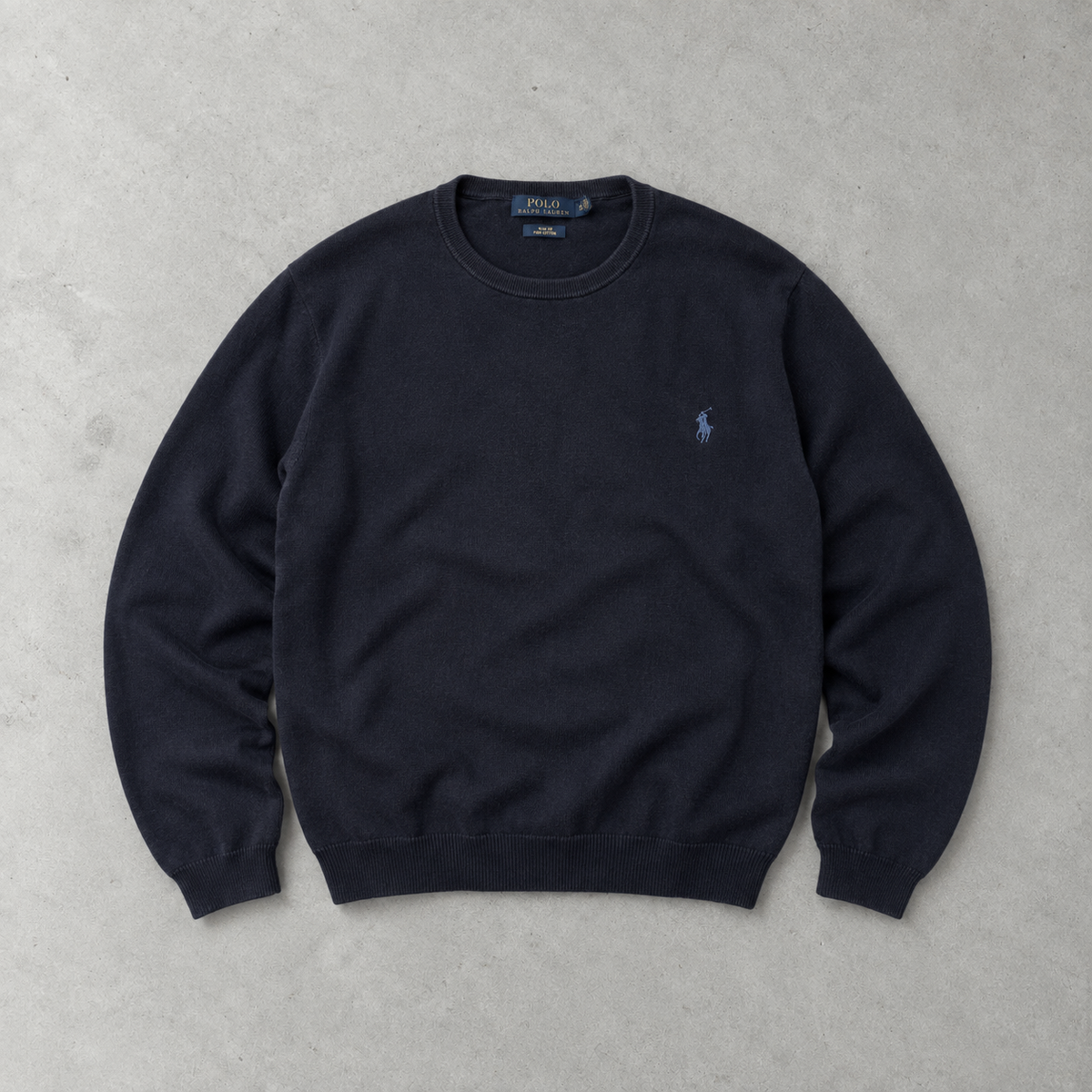 Polo Ralph Lauren Sweater Marineblau Rare (XXL)