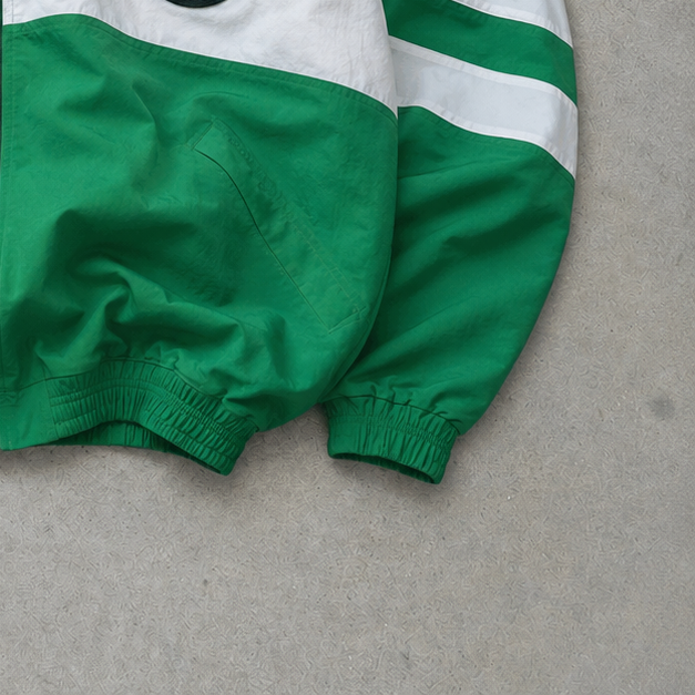 Nike Jacket Green, White Limited (XL)
